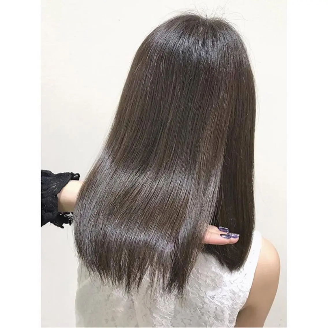 ミディアム カラー イルミナカラー トリートメント カット ヘアカラー トリートメント 高木 麻知子のヘアスタイル