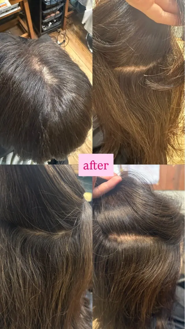 ミディアム カラー 青柳 若菜のヘアスタイル