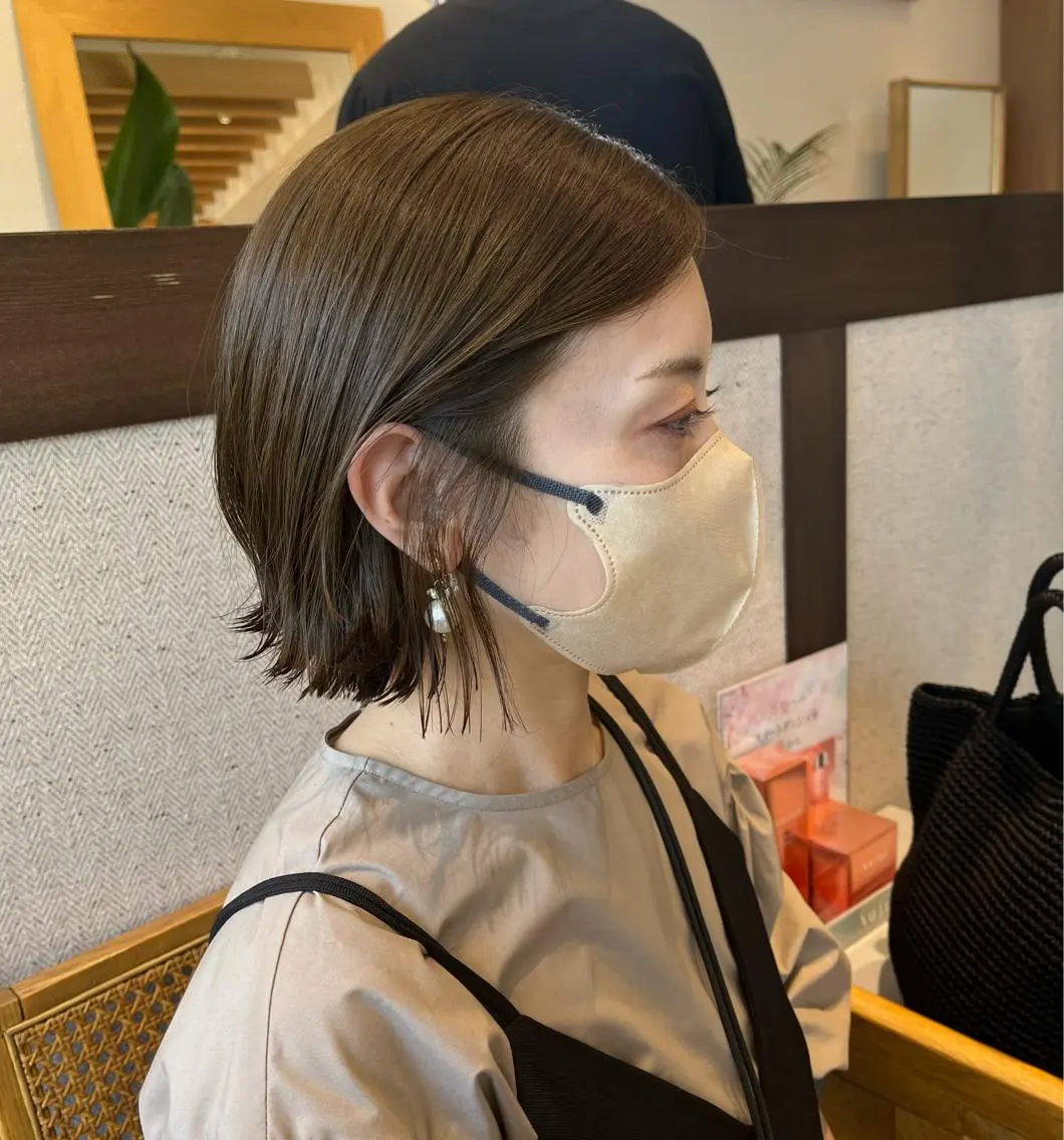 《頭皮と髪に優しい》カット＋オーガニックカラー＋ロング料金🌿ご新規様(20%off)の写真