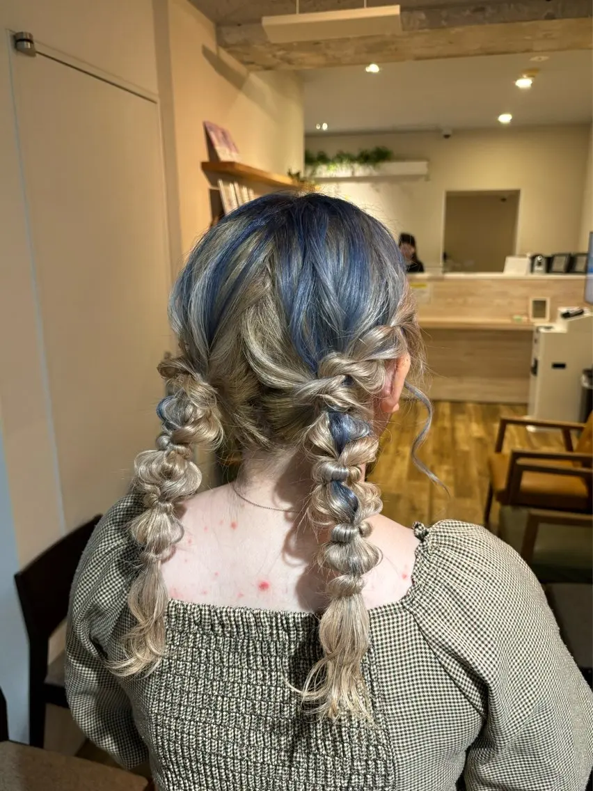 セミロング 似合わせカット⌇ヘア セット⌇A i‎🤍のヘアスタイル