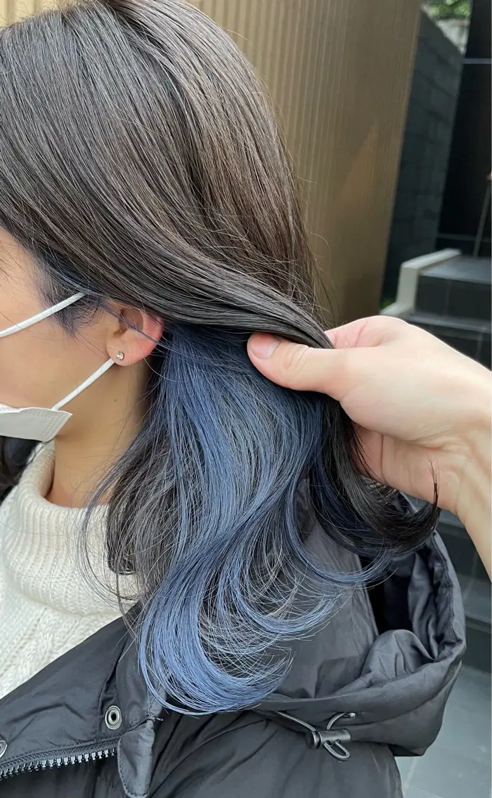 カラー 東梅田エリアカラー ヘアセットNo. 1のヘアスタイル