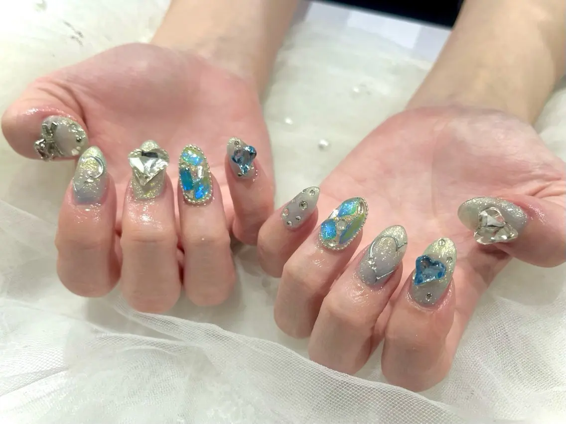 ネイル ハンドネイル Nail salon Cielel⟡Ayaのネイルデザイン