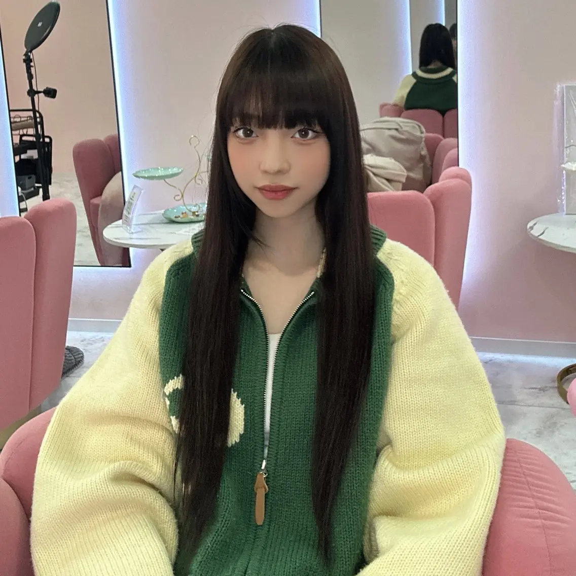 ロング シールエクステ エクステ カット エクステ シールエクステの女神 🍑Momo🍑のヘアスタイル