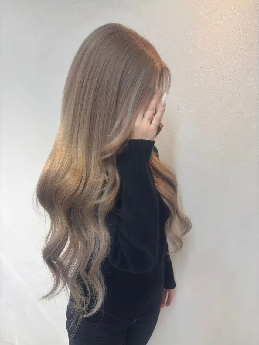 ロング エクステ エクステ エクステ専門店AIM /百花のヘアスタイル