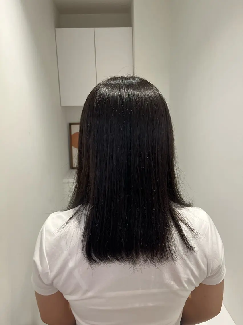 セミロング 暖色ツヤ髪/ブリーチ ⭐️honokaのヘアスタイル