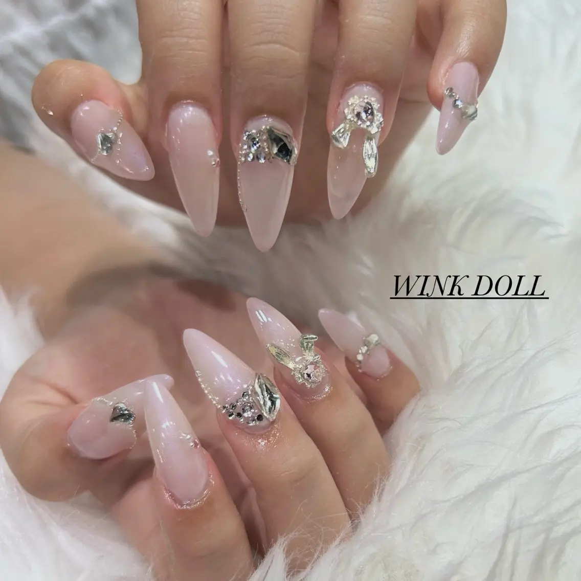 ネイル ハンドネイル WINK DOLL 🌹MIRAIのネイルデザイン