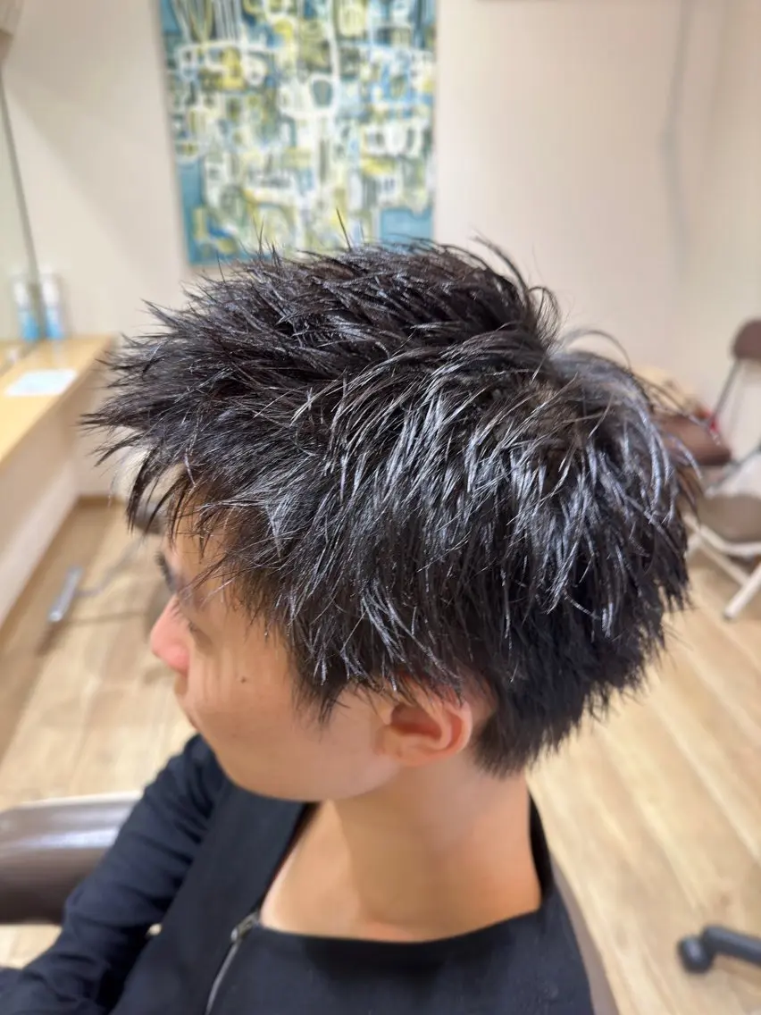 ショート メンズ 玉木 雄也のヘアスタイル