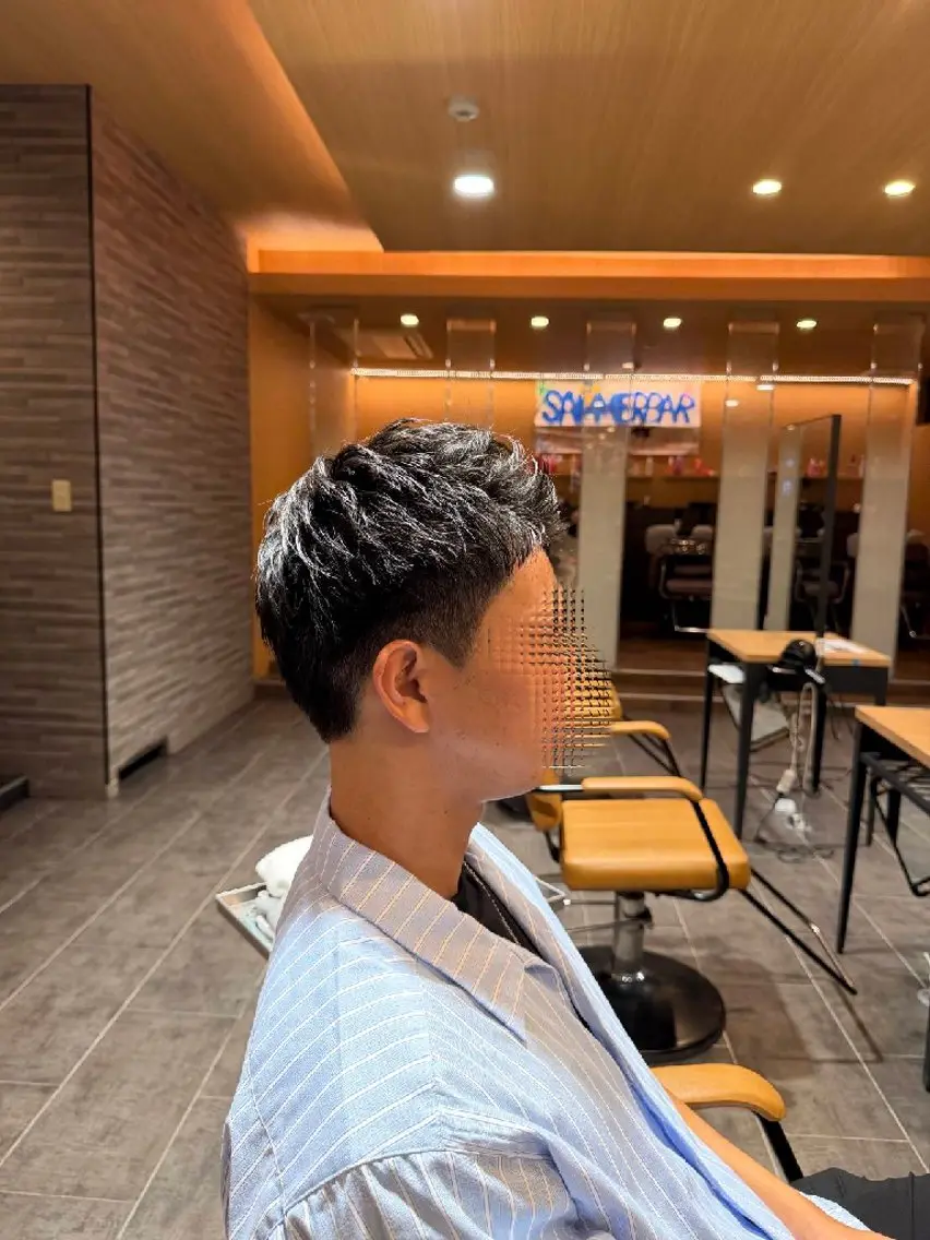 【清潔感up⬆️】メンズカット+眉カットの写真