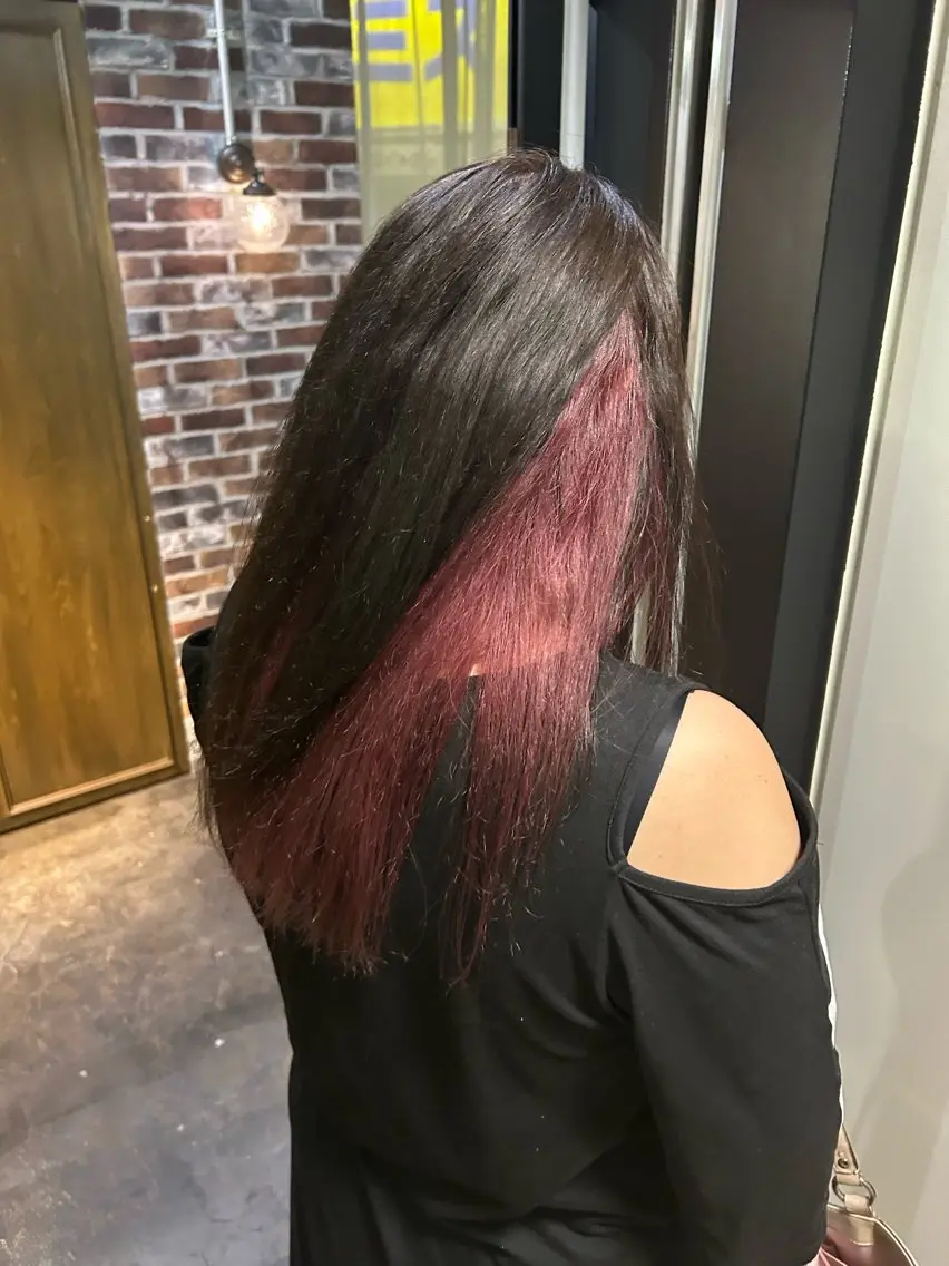インナーカラー+最新トリートメントの写真