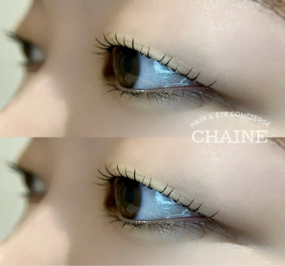 マツエク・マツパ マツパ CHAINE🫧 MIWAのマツエク・マツパデザイン