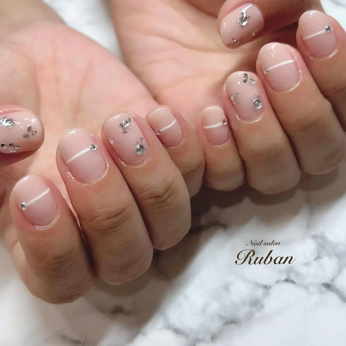 ネイル 持ち込み Nail salon Rubanのネイルデザイン
