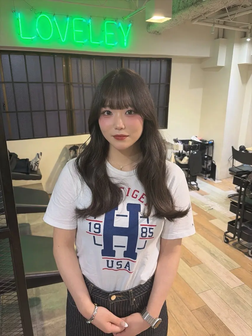 ワンカラー➕1 step Treatment💜の写真