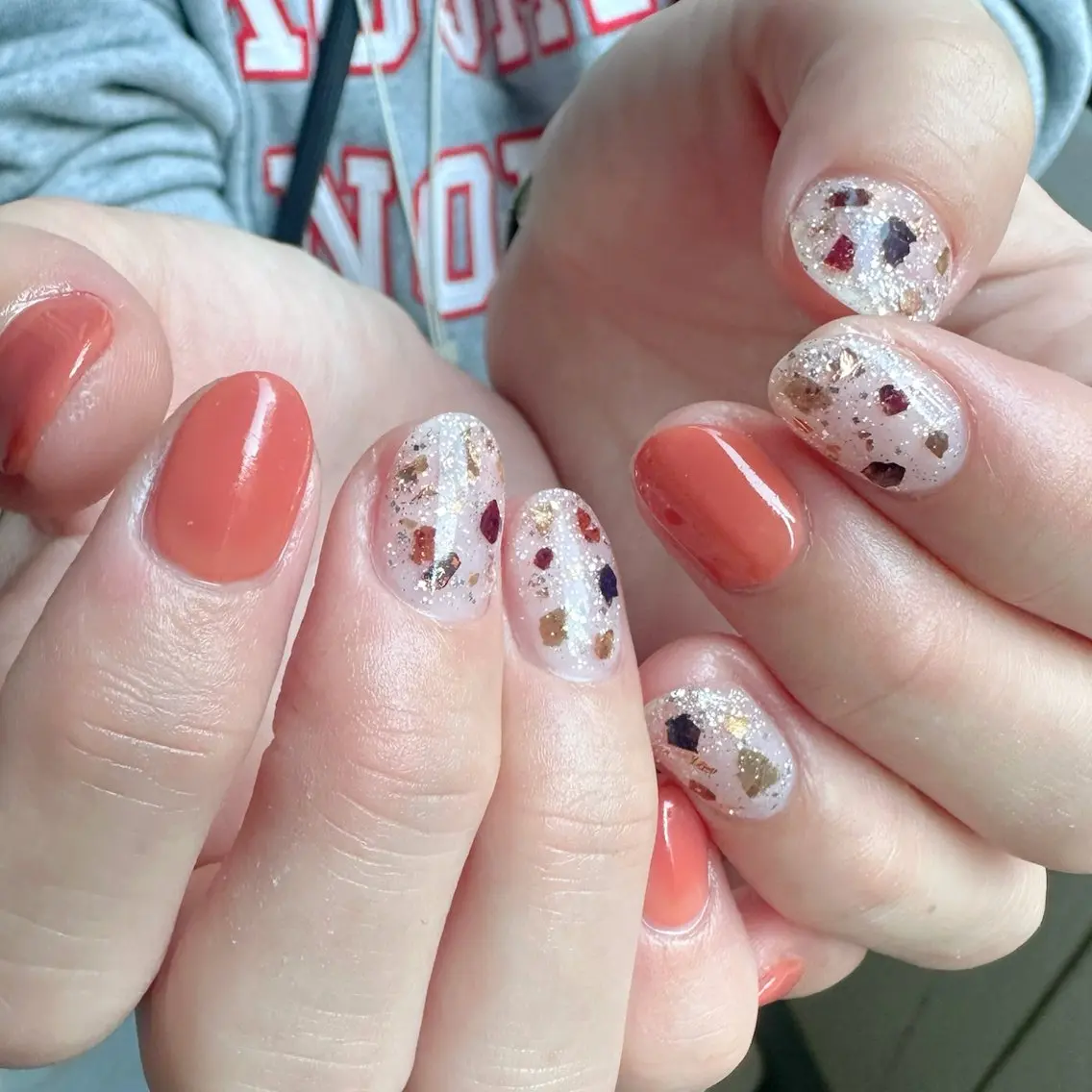 ネイル アートネイル 氷ネイル・うるうるネイル キラキラネイル 韓国ネイル ラメ(グリッター) 🪞KAPE NAIL 🪞のネイルデザイン