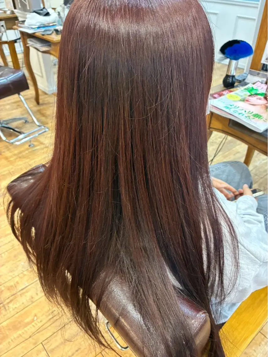 カラー ヘアカラー 松葉 巧真のヘアスタイル