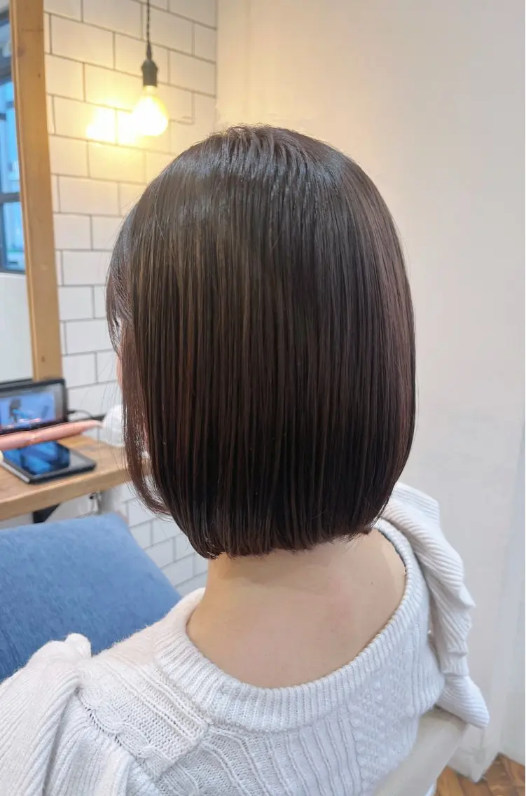 ミディアム カラー ブラウンカラー カットモデルさん 募集中です🎀のヘアスタイル