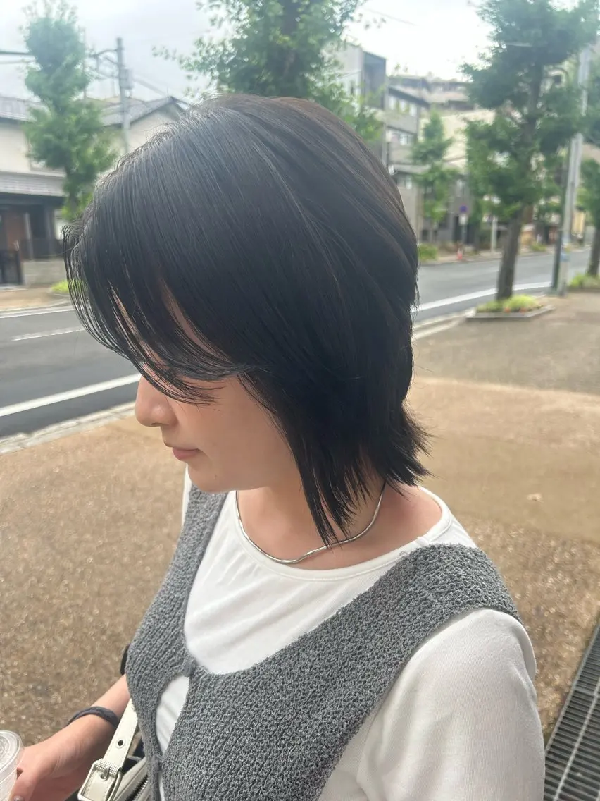 ヘアカラー chiharu 𝜗𝜚꙳.*のヘアスタイル