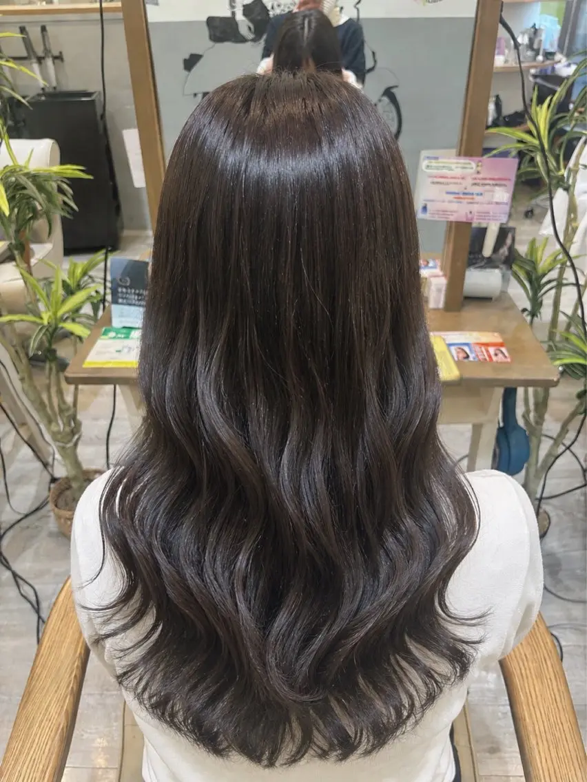 ロング カラー ヘアカラー tomboy中村橋店 kouのヘアスタイル
