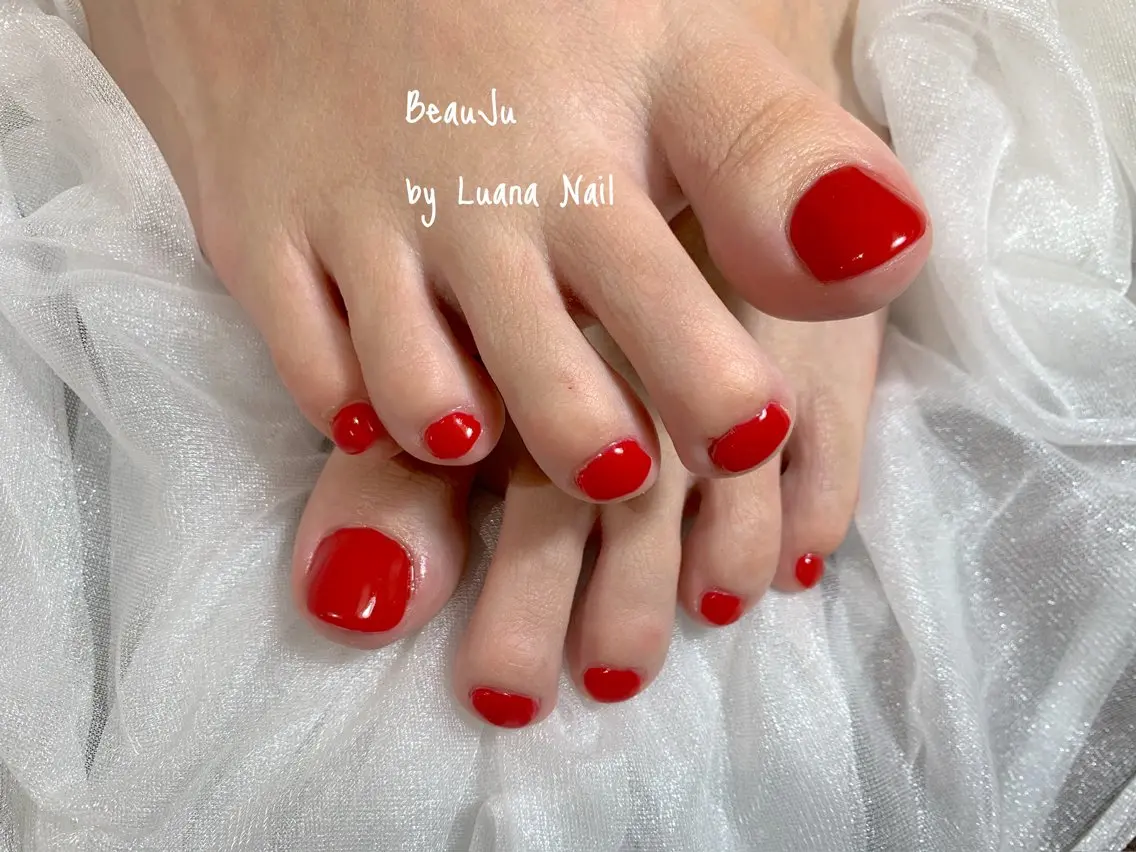ネイル フットネイル BeauJu by Luana Nailのネイルデザイン