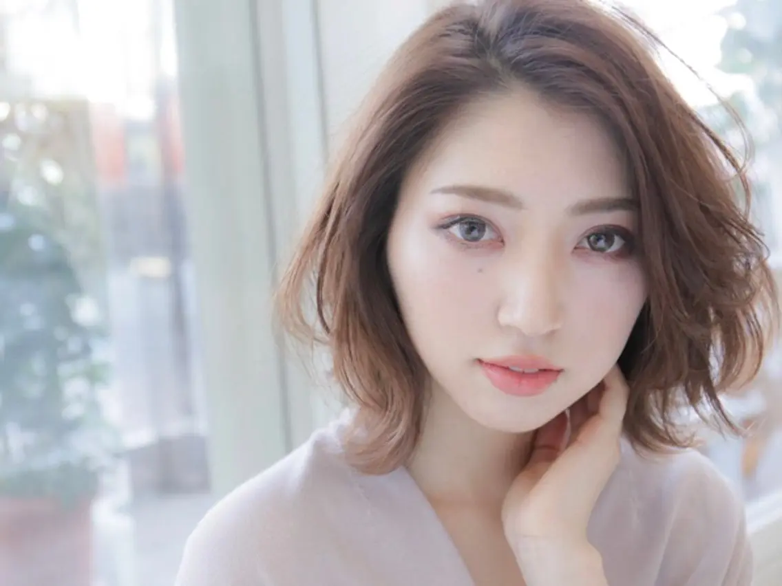 ミディアム 松永 富士男のヘアスタイル