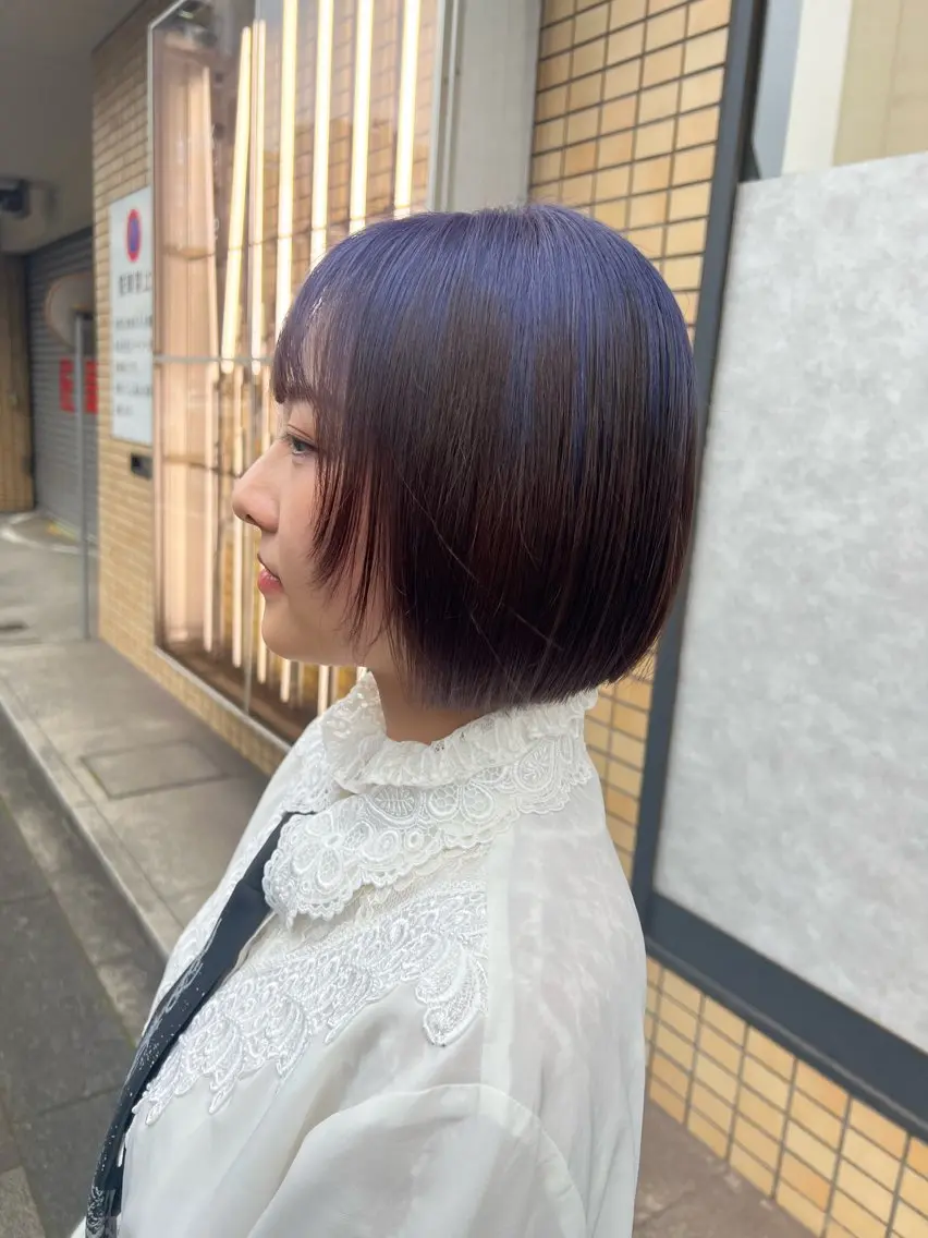 ショート ヘアカラー トリートメント yuuna. 🪽のヘアスタイル