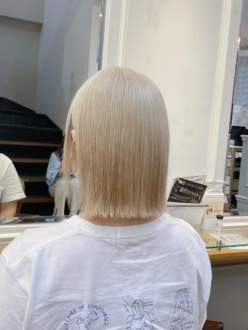 ブリーチカラー🤍【¥14,000】の写真