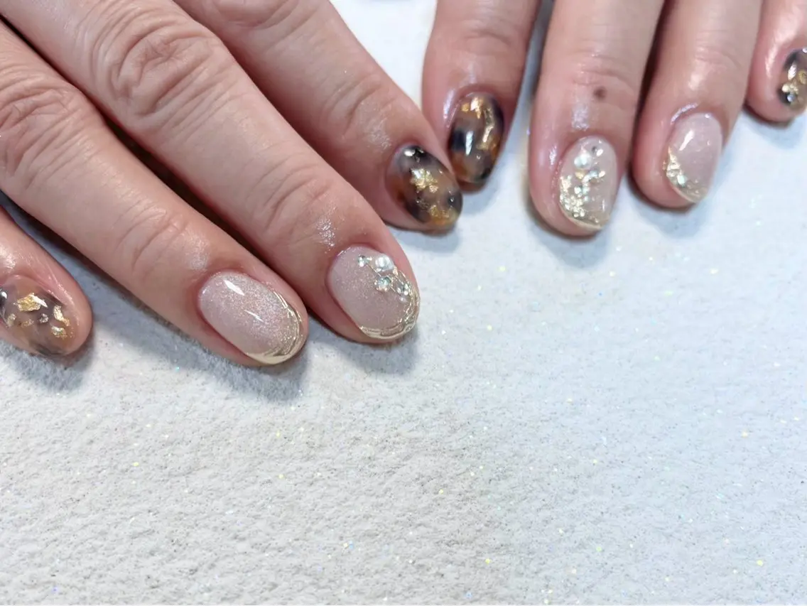 ネイル ハンドネイル Nail salon mewのネイルデザイン