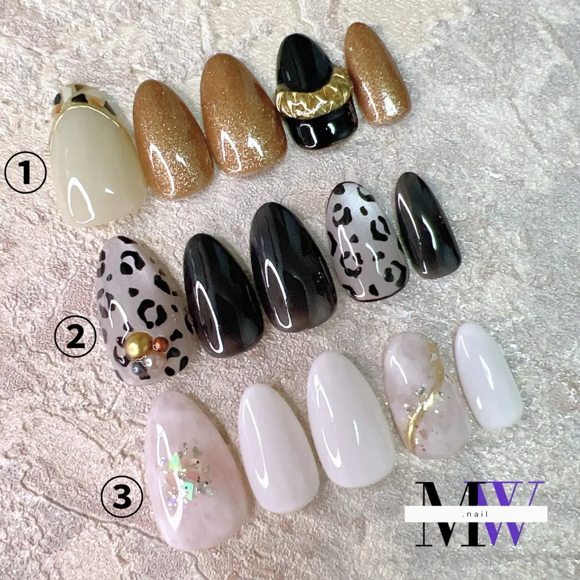 ネイル アートネイル ハンドネイル MW .nailのネイルデザイン