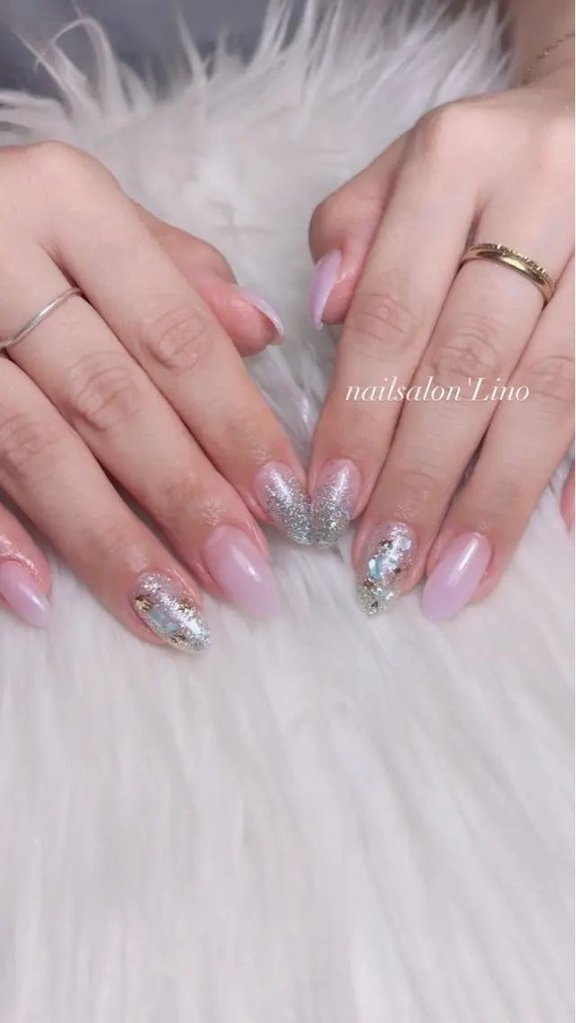 ネイル オフィスネイル ハンドネイル Lino𓂃⟡.· Chizuruのネイルデザイン
