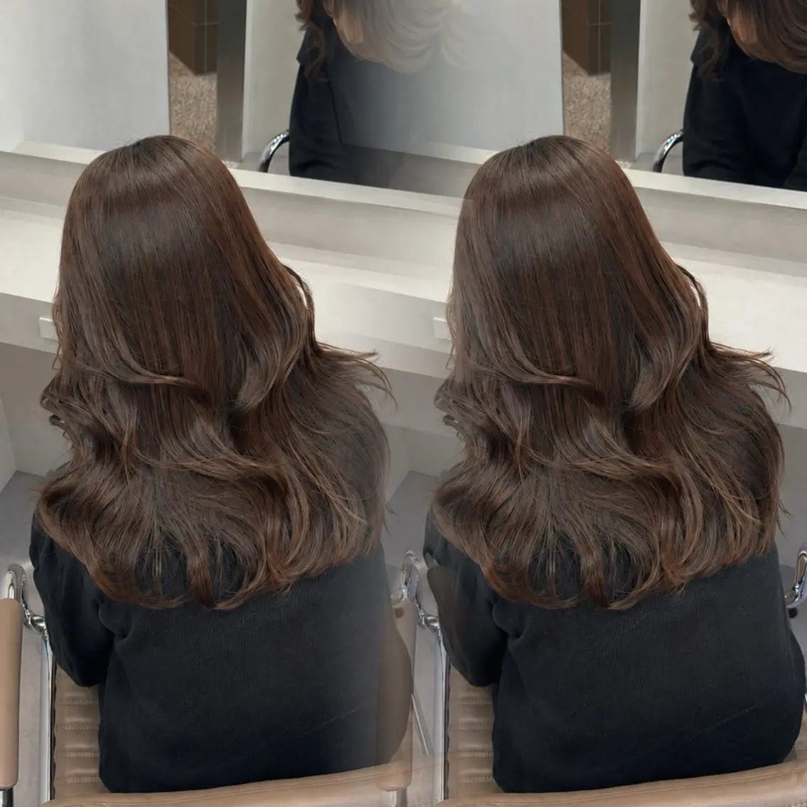 ロング カラー ヘアアレンジ ヘアカラー トリートメント 🫧新宿 透明感 カラー/サスケ🫧のヘアスタイル