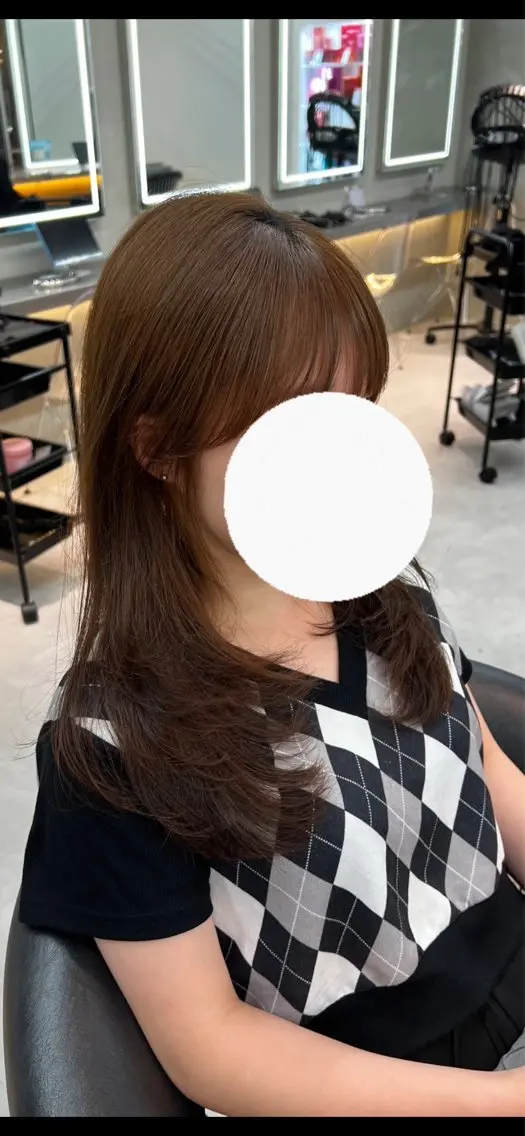 ロング カラー ヘアアレンジ レイヤーカット 似合わせカラー× ウルフカット/ホマレのヘアスタイル