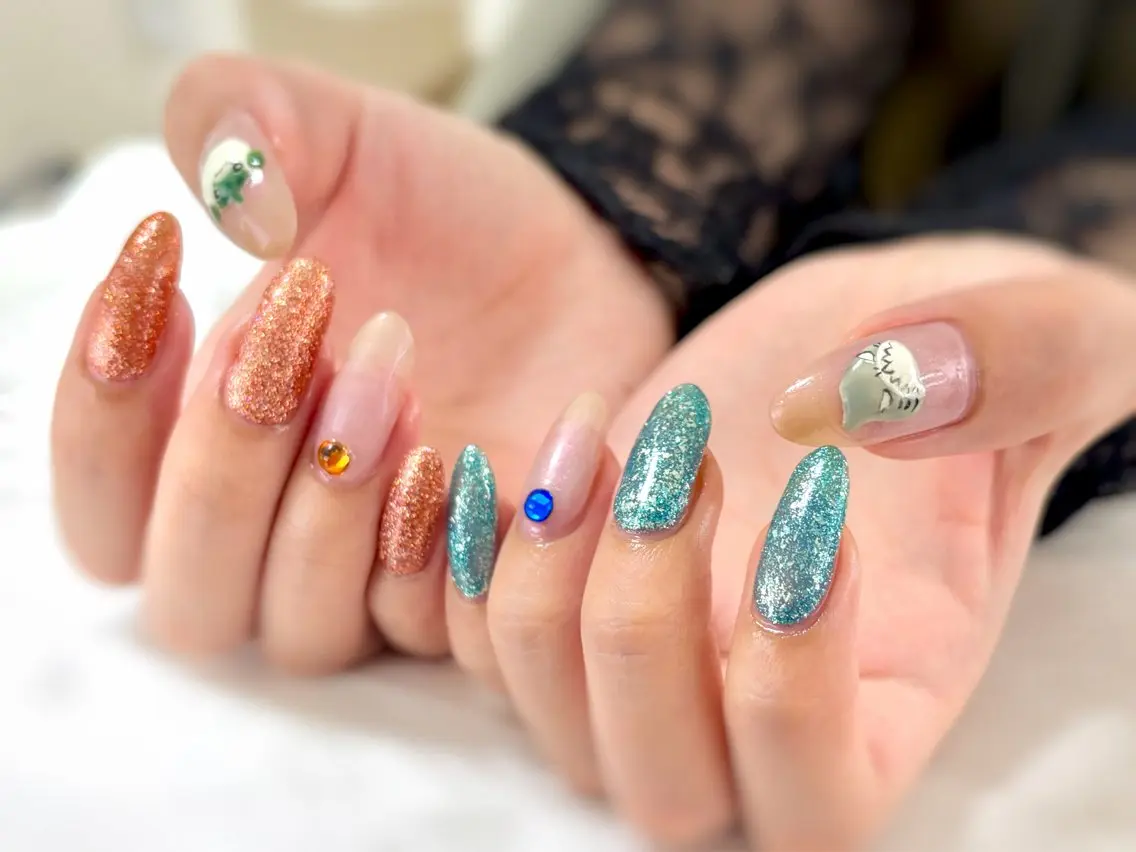 ネイル ハンドネイル Nail salon Cielel⟡Ayaのネイルデザイン