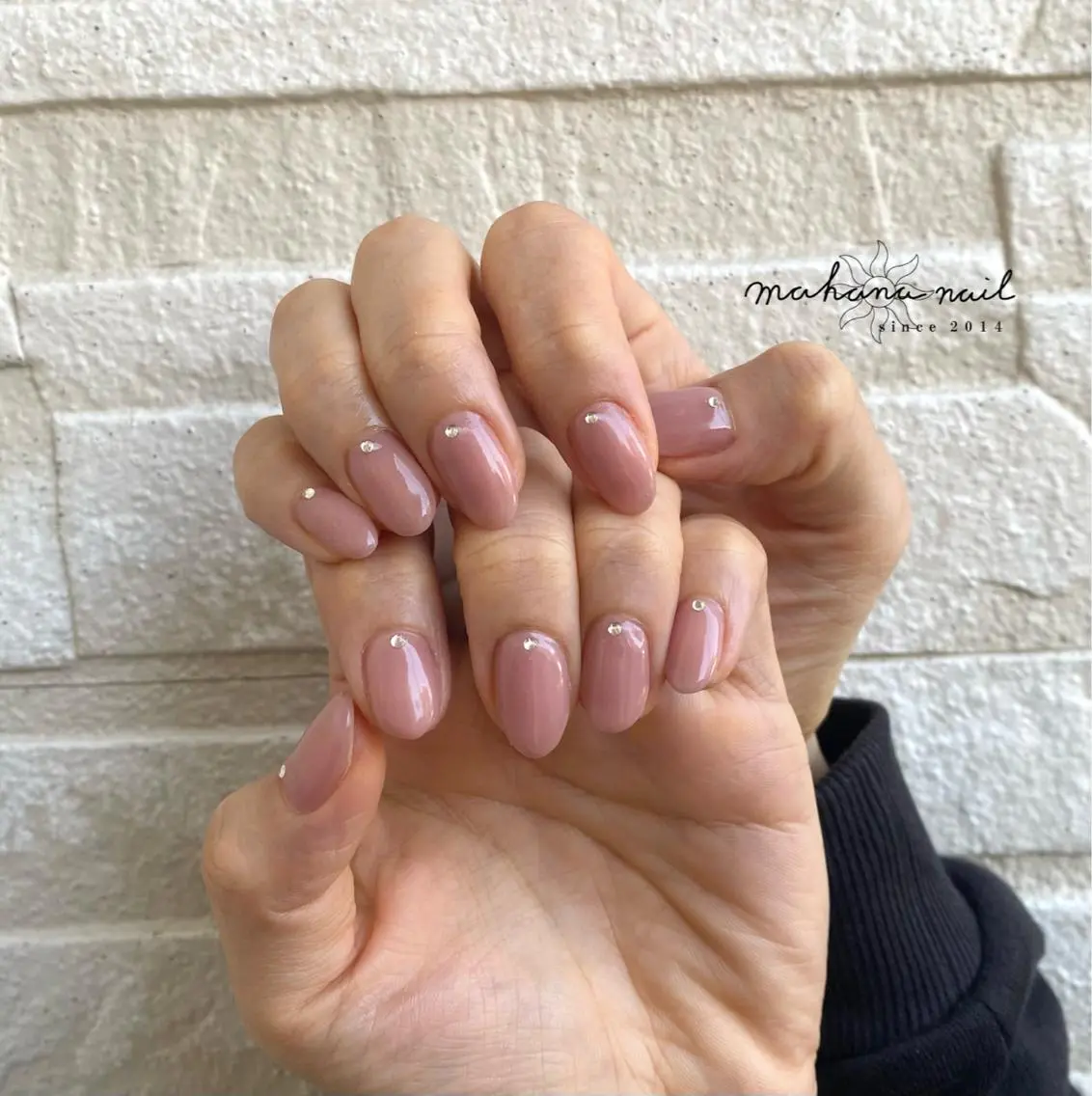 ネイル ワンカラーネイル mahana nailのネイルデザイン