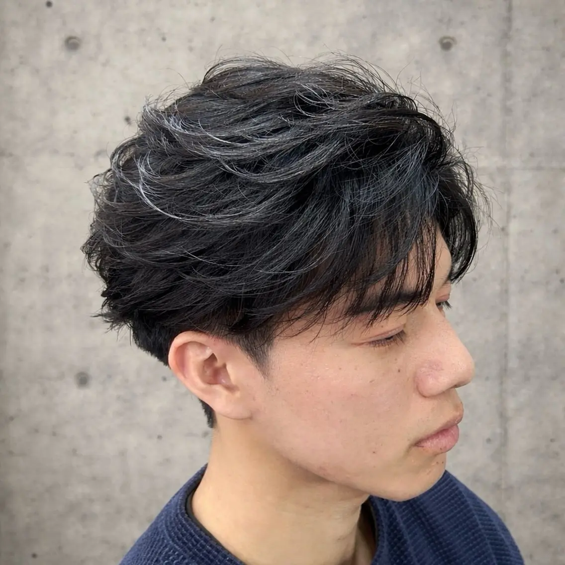 ショート カット パーマ トリートメント メンズパーマ特化 ⭐KAZU⭐名駅のヘアスタイル