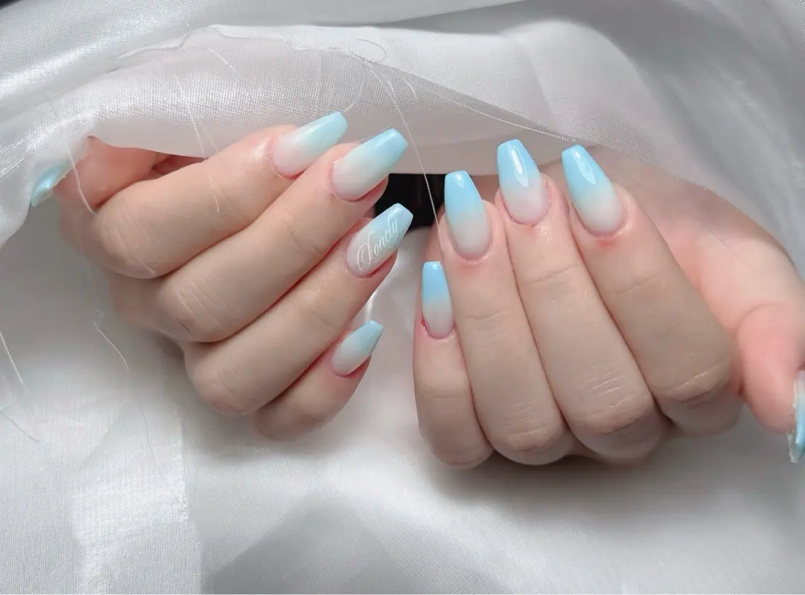 ネイル アートネイル 韓国ネイル 持ち込み ワンホンネイル ハンドネイル Lenie Nail Salonのネイルデザイン