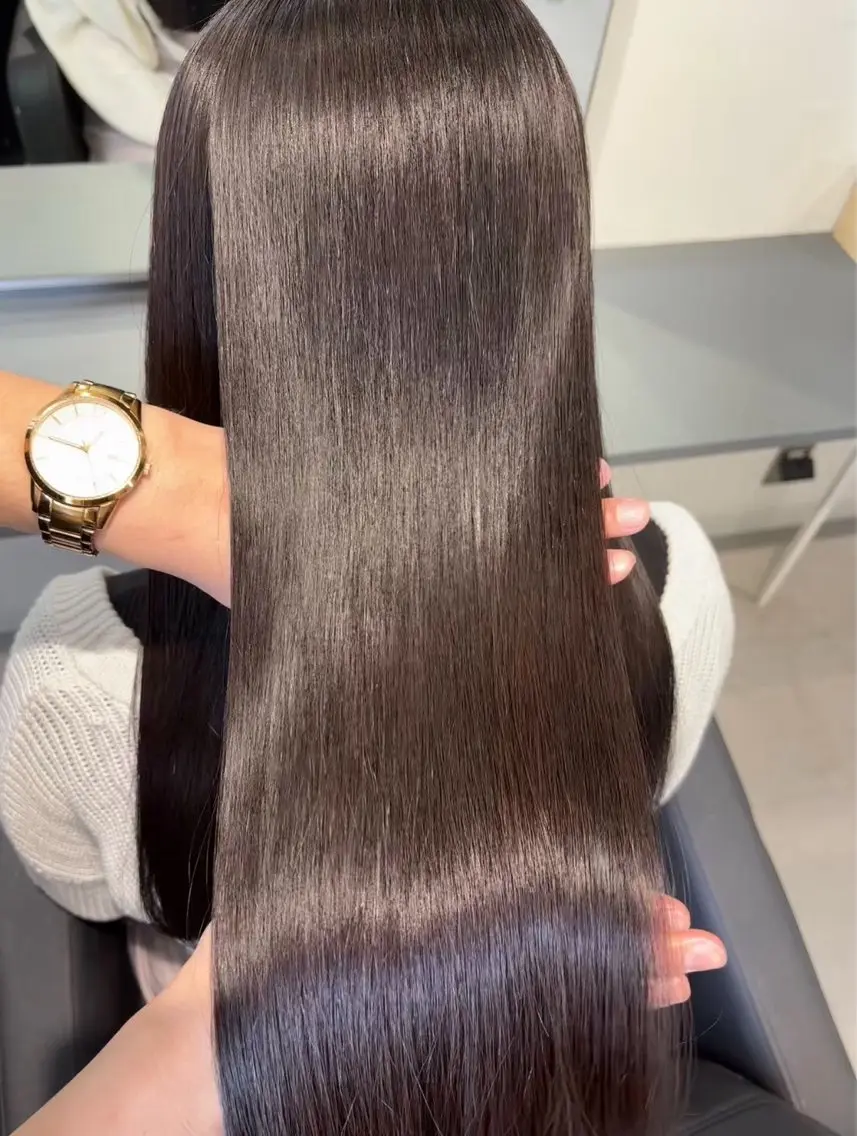 ロング ショートボブ ボブ ハッシュカット ハイライト 髪質改善 荒金 大翔のヘアスタイル