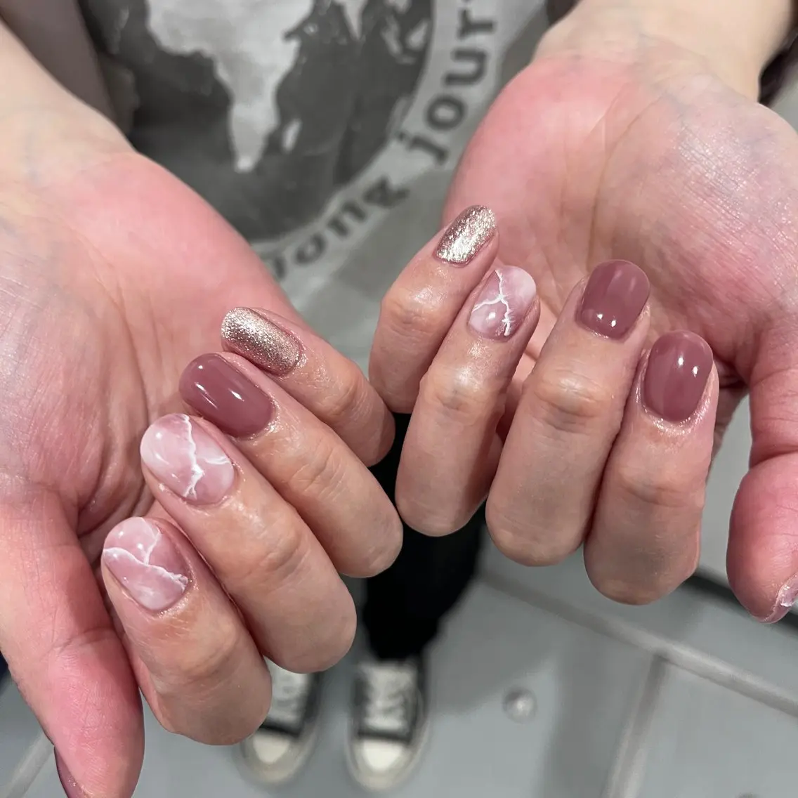ネイル ピンク Nailsalon ibelujoureのネイルデザイン