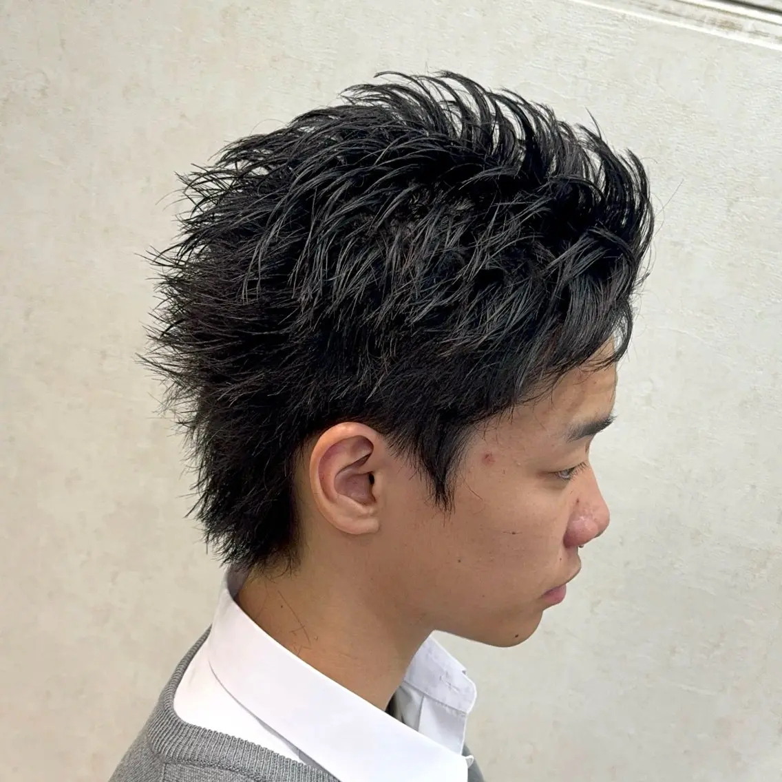 メンズ スパイキーショート カット アニメデザイン美容師 /メンズカット/僚汰のヘアスタイル