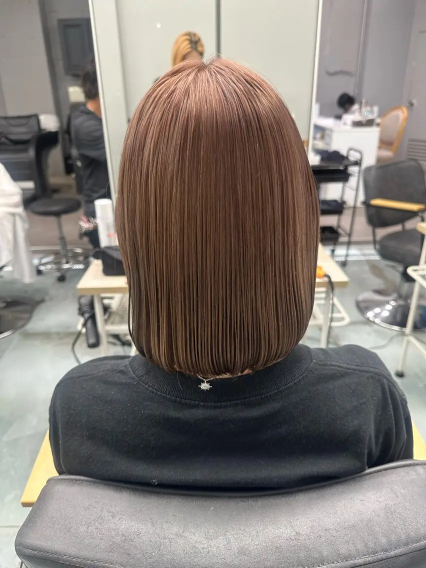 セミロング カラー eyelist : shiho.:*☆のヘアスタイル