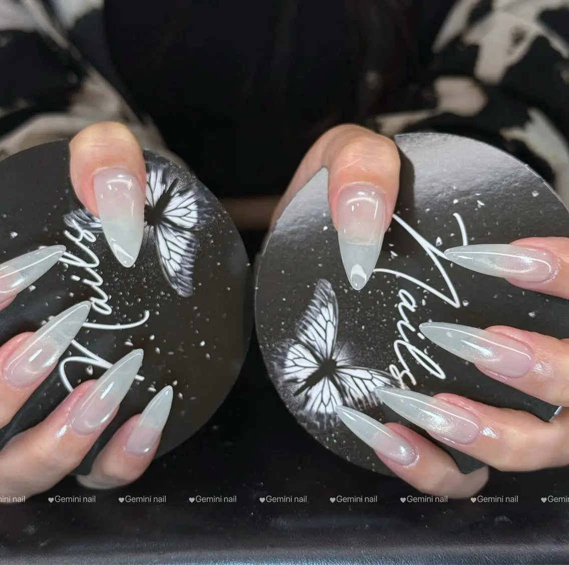 ネイル マグネットネイル ネイルチップ Gemini nail.Yukiのネイルデザイン
