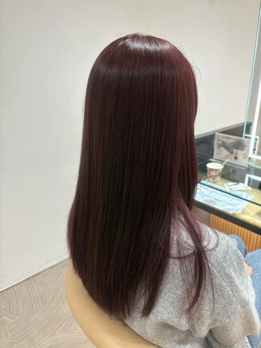 ブリーチなしダブルカラーの写真