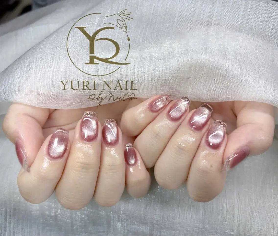 ネイル チークネイル フットネイル フレンチネイル グラデーション キラキラネイル ハンドネイル フットネイル ハンドケア YURI Nail Funabashiのネイルデザイン
