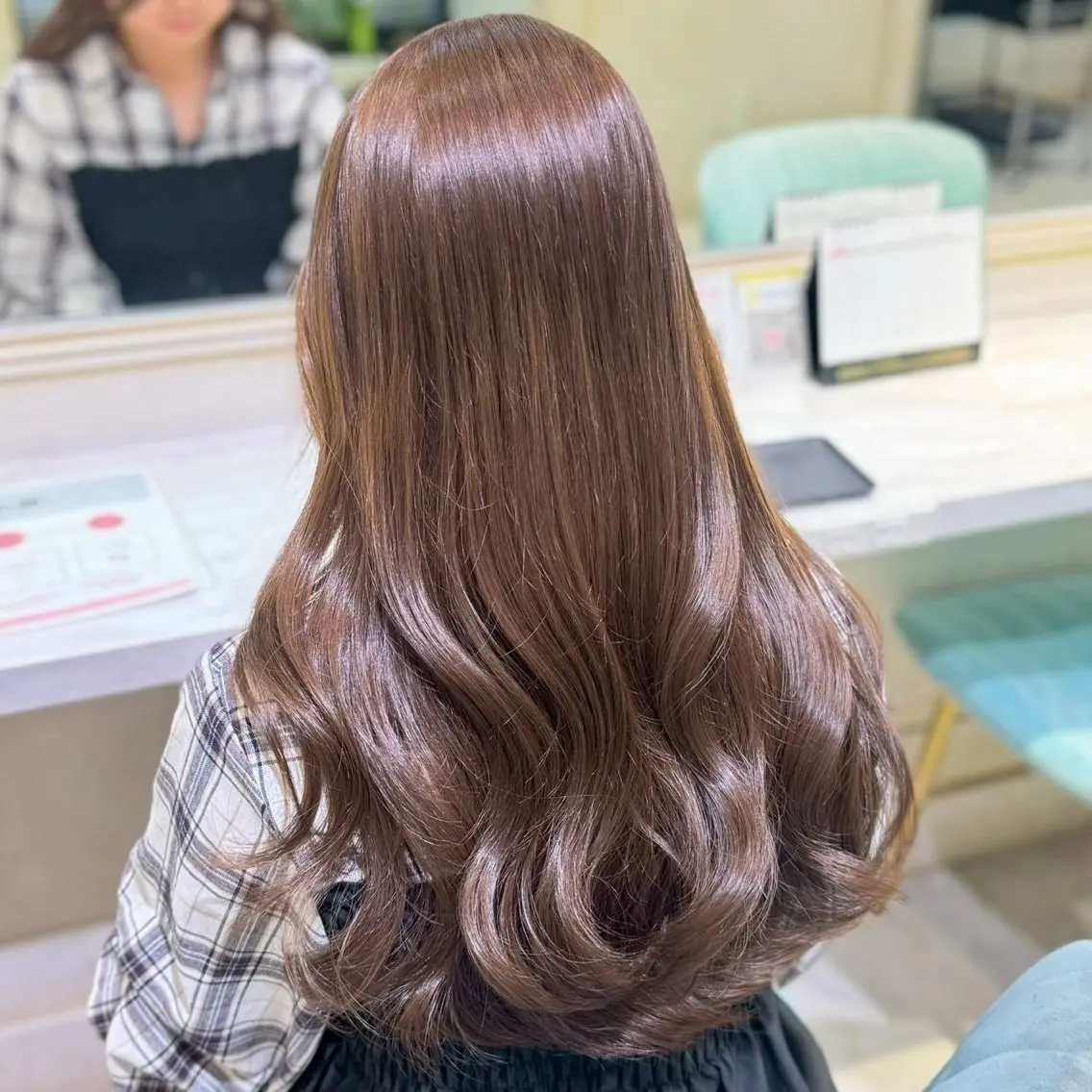 カラー ヘアカラー トリートメント 透明感ツヤカラー/ ゆうな💙のヘアスタイル