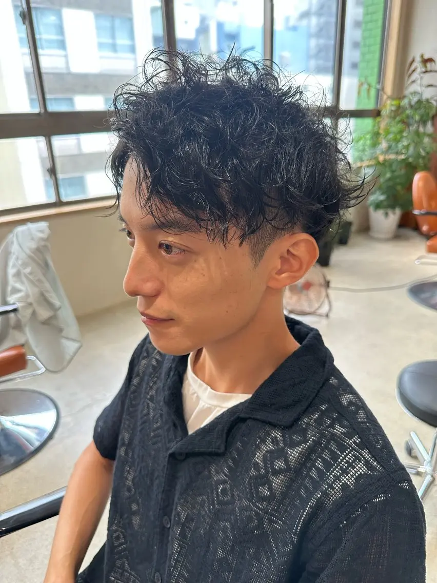 【新規限定】カット+パーマ(縦落ちツイストスパイラル)の写真