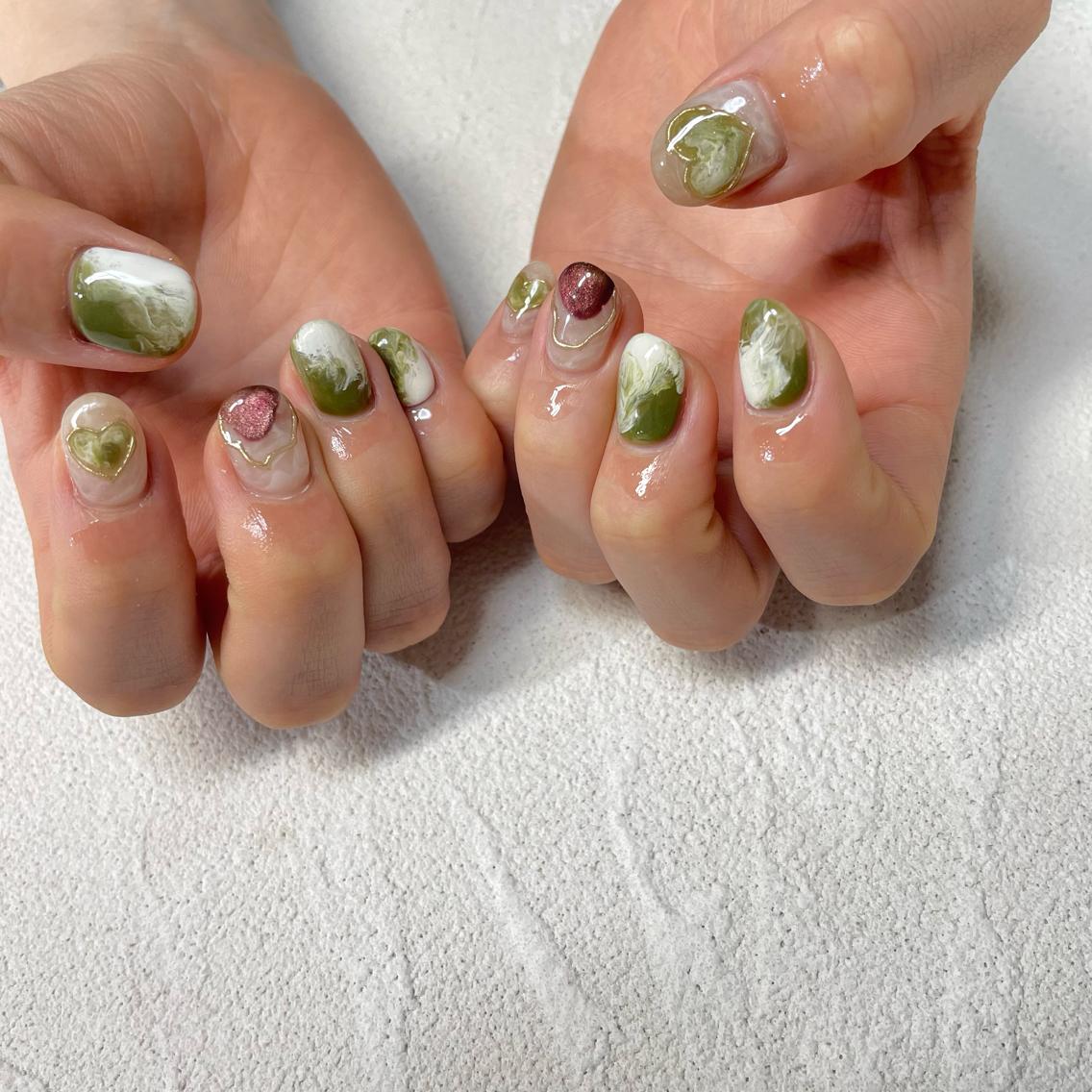 ネイル ハンドネイル Nail Salon Aleumのネイルデザイン