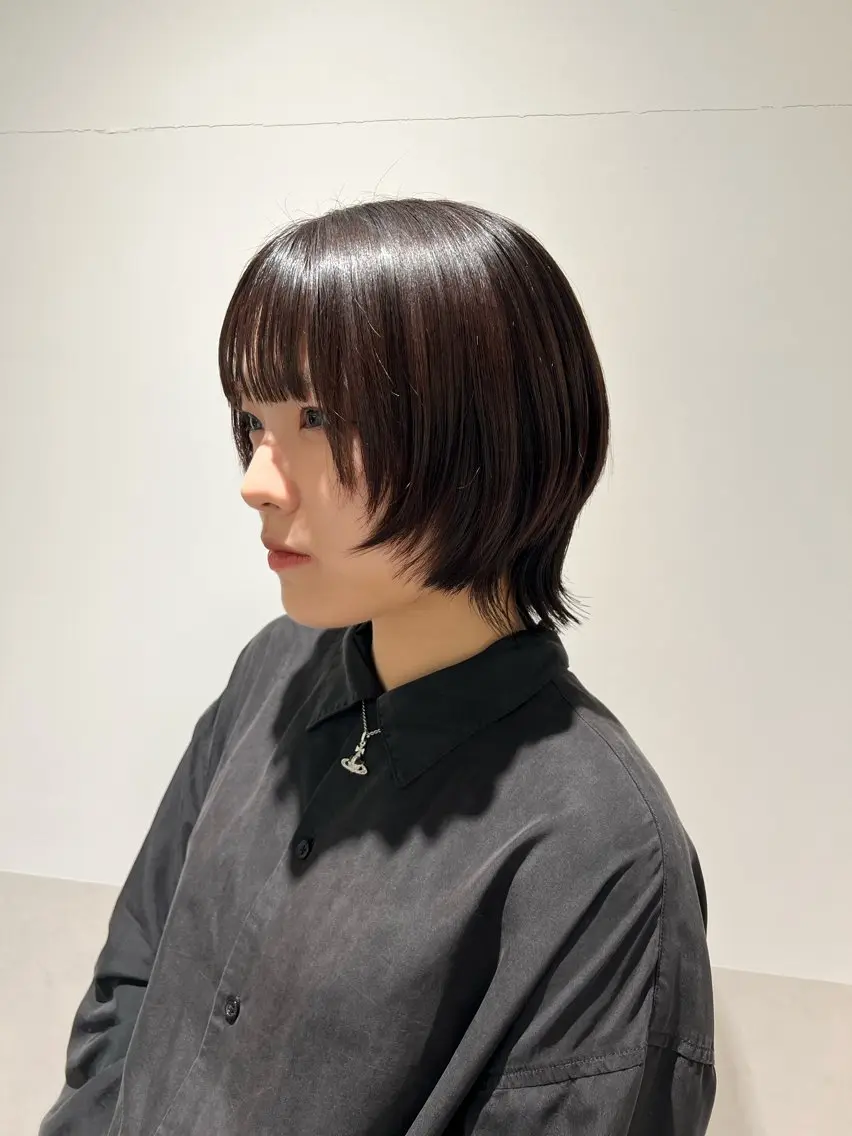ショート ウルフカット 🍇おぐら めぐみ🍇のヘアスタイル