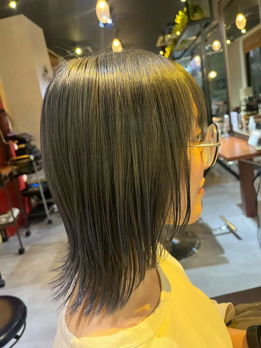 ミディアム Makino🌷 牧野有花のヘアスタイル