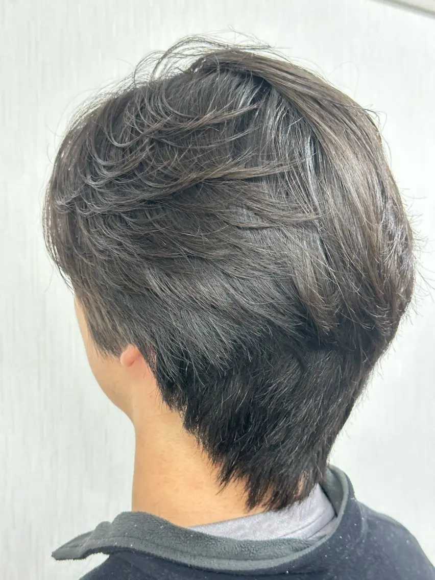 ショート ショートヘア カット エンゼルス美容室斉間 圭司のヘアスタイル