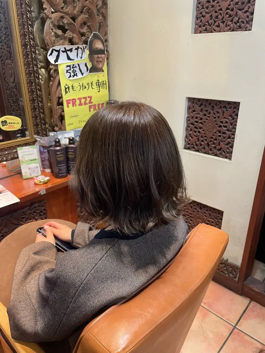 カット+パーマの写真
