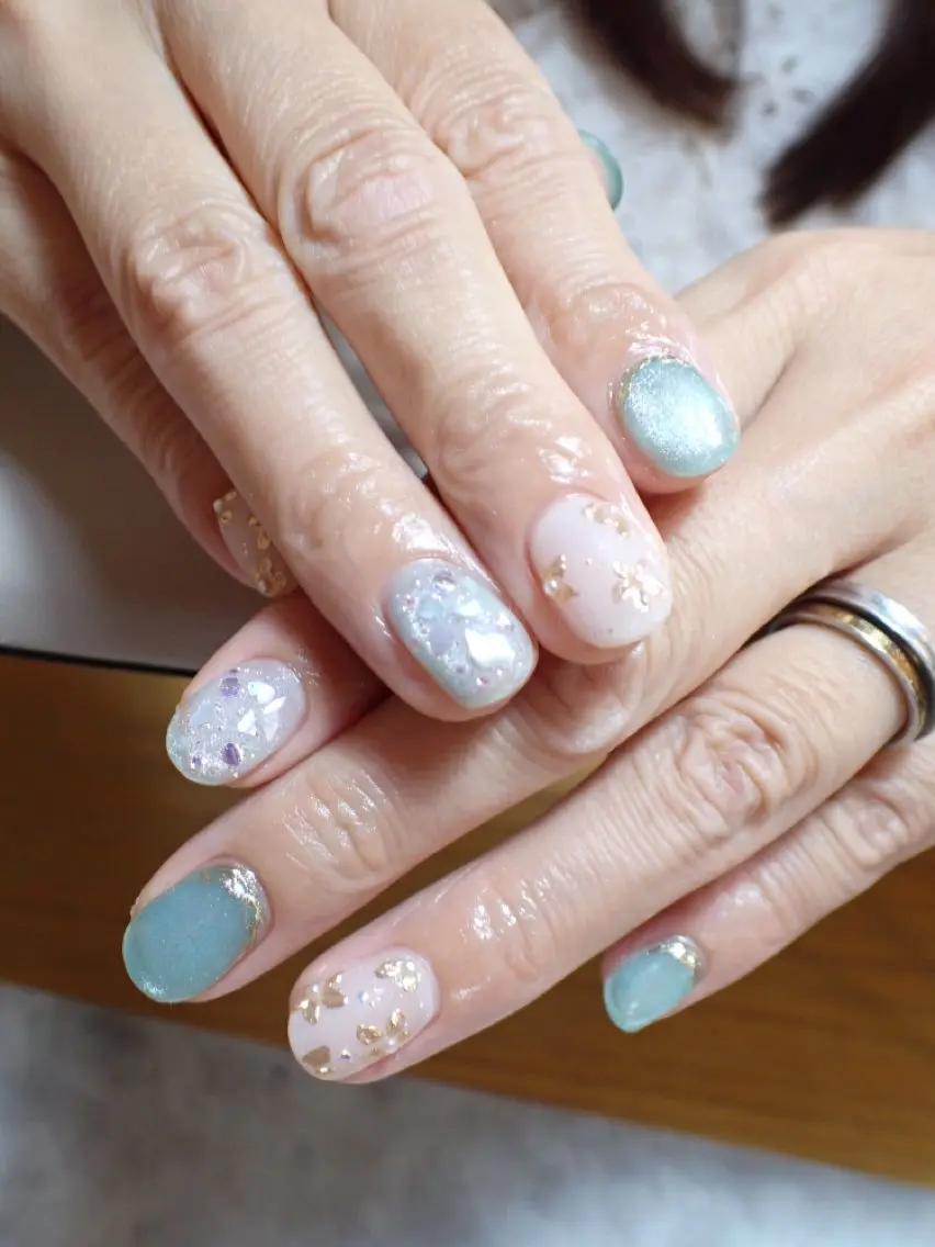 ネイル ハンドネイル Nailsalon C.U.Eのネイルデザイン