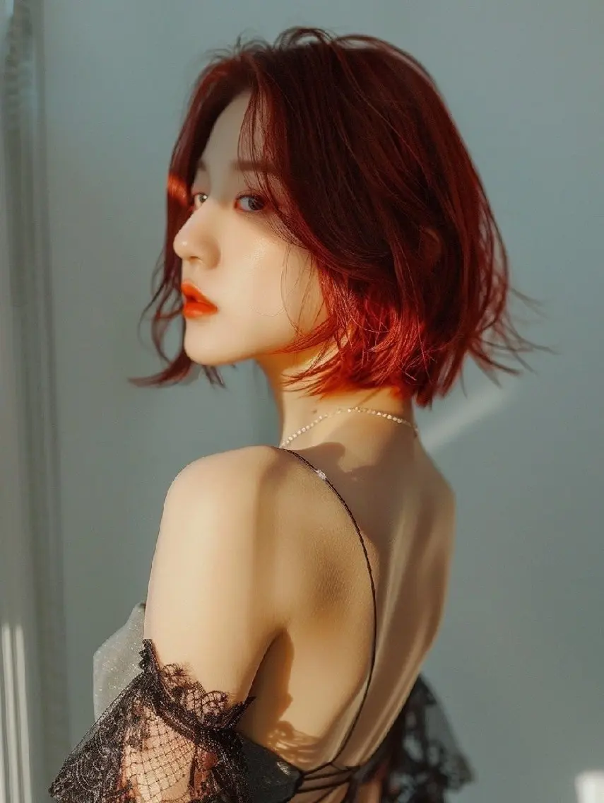 カラー 束感まつぱ🫧 なつき🫧のヘアスタイル